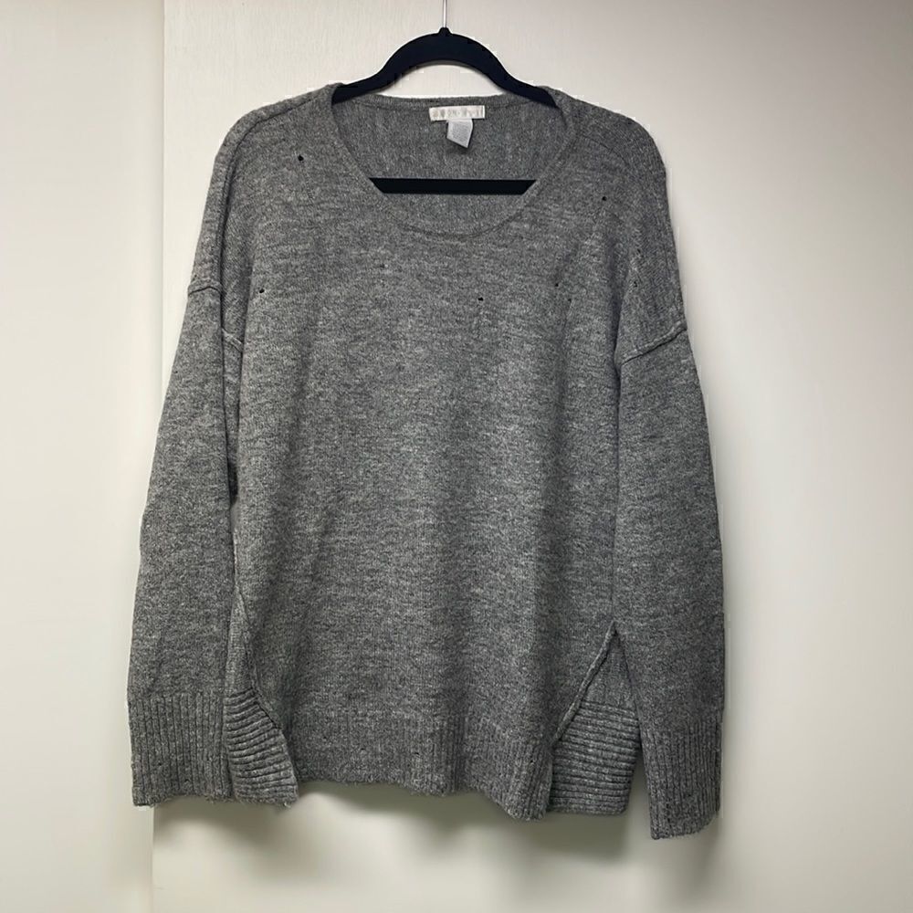 Design History Gray Sweater, Size XL